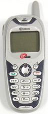 Kyocera K9 / Canine K433L - Gray and Blue  Virgin Mobile  Rare Cellular Phone