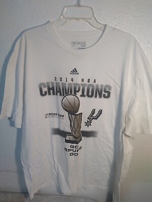 San Antonio Spurs 2014 NBA Finals Champions Locker Room