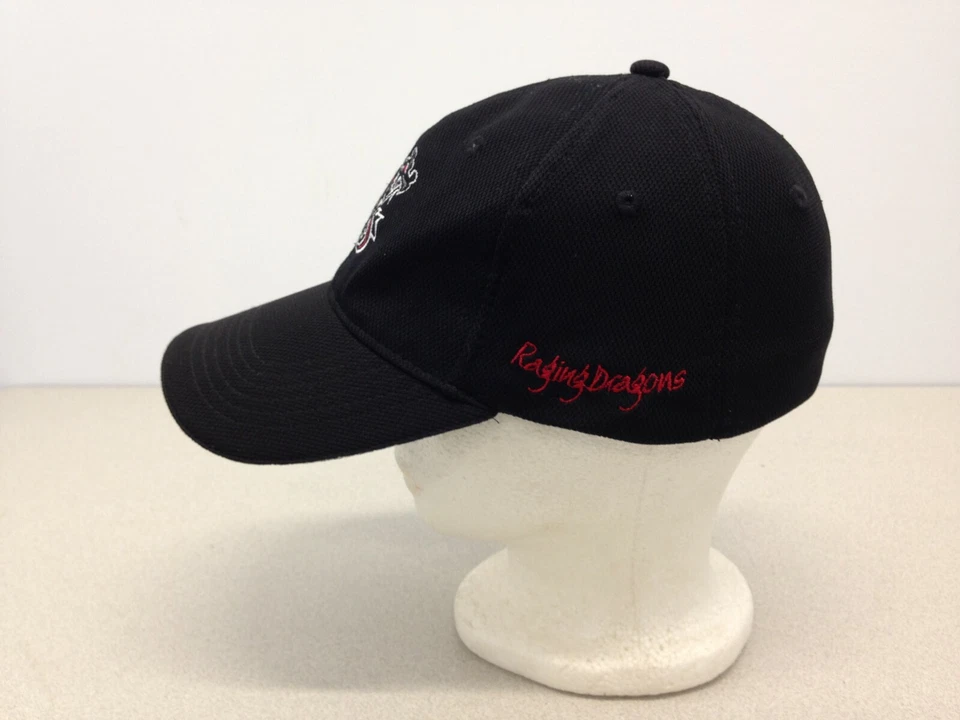 Gorra de bola North End Raging Dragons grande/extra grande negra con logotipo de dragón Foto 3 de 4