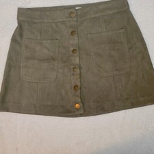 Womens Altar'd State Olive Skirt Size Medium