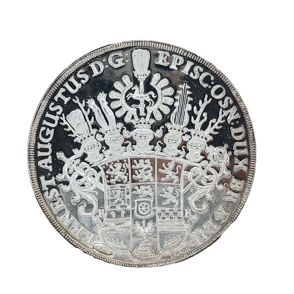 German States 1 1/4Thaler Sola Bona que Honesta"1680" Restrike 1978 Silver Proof - Image 2 of 4