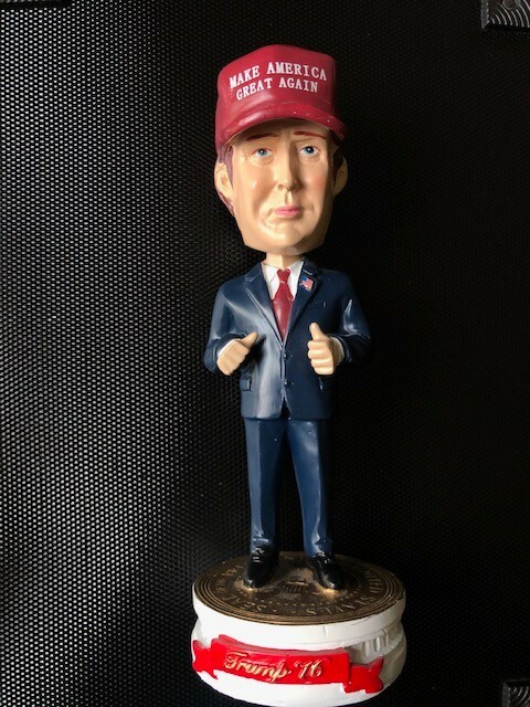 Donald Trump Talking Presidential Bobblehead Doll 7" Tall ...