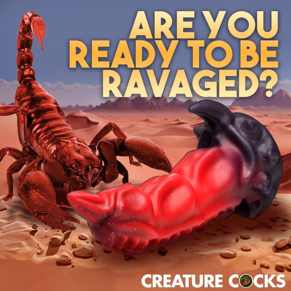 King Scorpion Silicone Dildo Fantasy Adult Sex Toy Creature Cocks