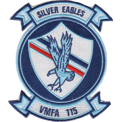 VMFA-115 Marine Corps Fighter Attack Squadron Silver Eagles Patch