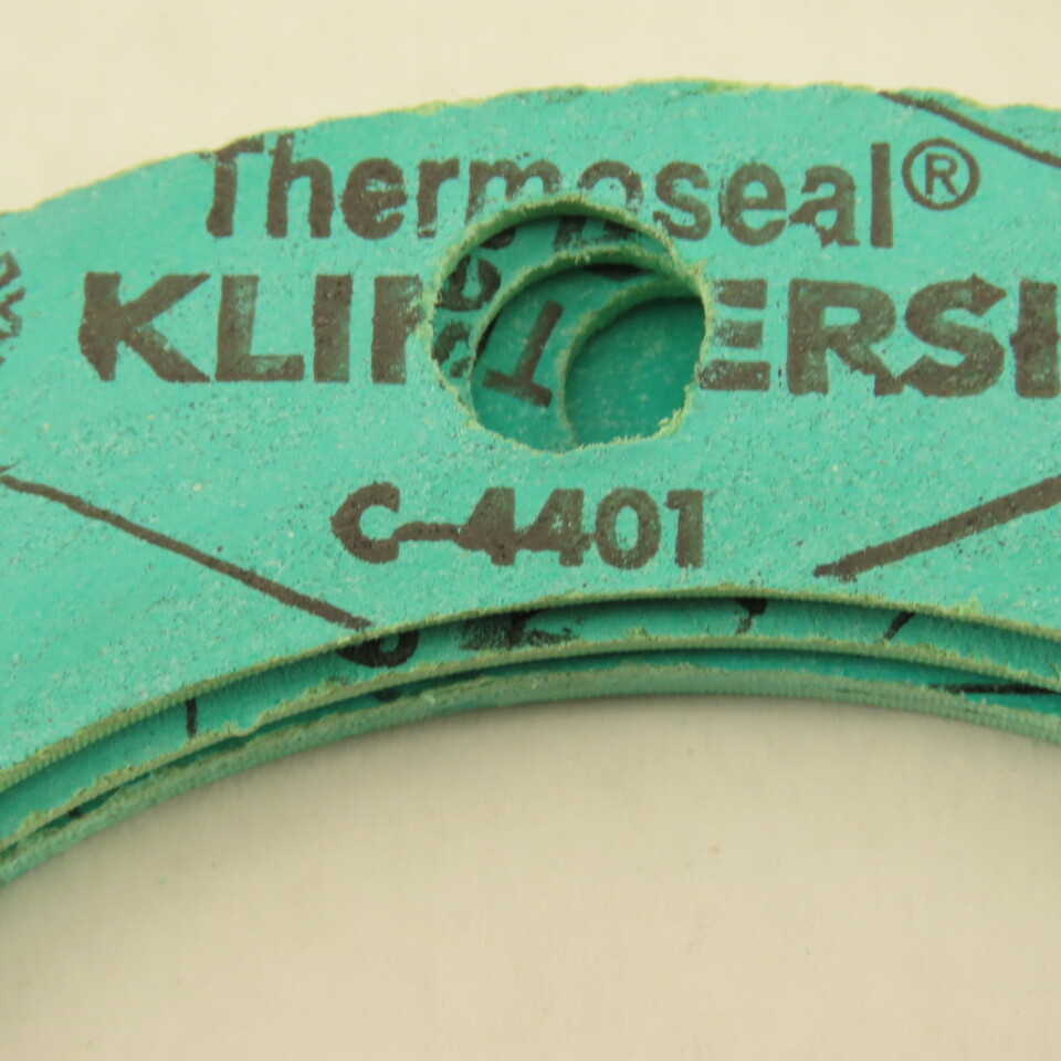 Thermoseal® C-4401 Klingersil® Full Face Gaskets 150 Lb. - Shop Online THERMOSEAL KLINGERSIL C-4401 Gasket Sheet 1/32 THK X 30” +/-1” X 3