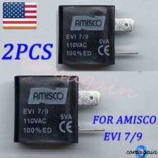 New Replace For Amisco EVI 7/9 110VAC 5VA 9 mm high 29.5mm Solenoid Valve Coil 2