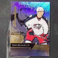 ZACH WERENSKI  RC  2016/17 Fleer Flair Showcase #31 ROOKIE Columbus Blue Jacket