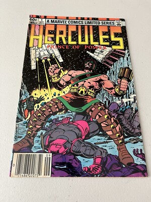Hercules Vol 1 #1 (Sept 1982) Marvel Comics