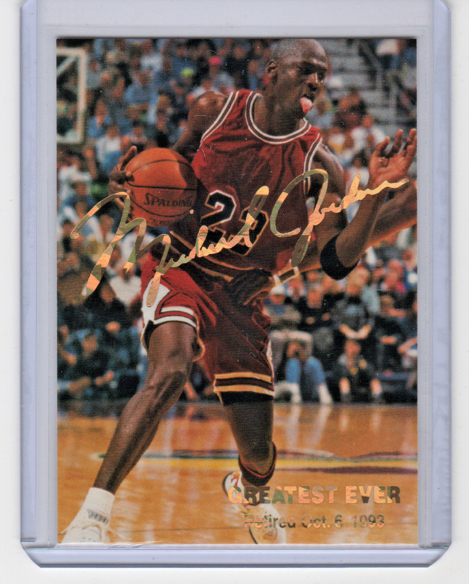 michael jordan gold card