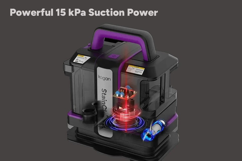 Portable Carpet and Upholstery Spot and Stain Cleaner, Carpet Cleaner