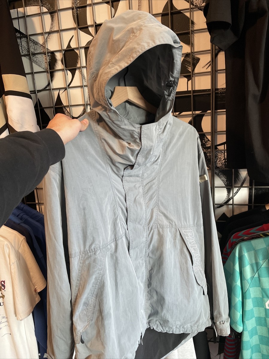 Palace Skateboards Waxer Jacket Gray Size Large RARE | eBay