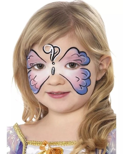 Make-Up Gesichtsbemalung Palette 7 Farben Make Up Schminke Karneval Fasching-image