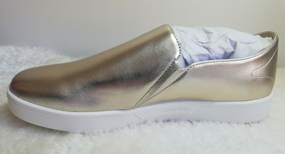 calvin klein slip on pumps