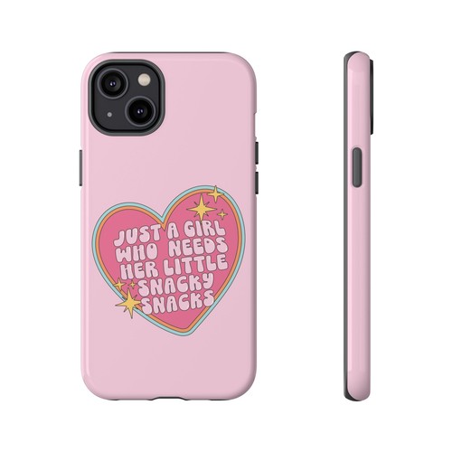 Cute Phone Case for Snack Lovers, Just a Girl Who Needs Her Little Snacky - 第 24/45 張圖片