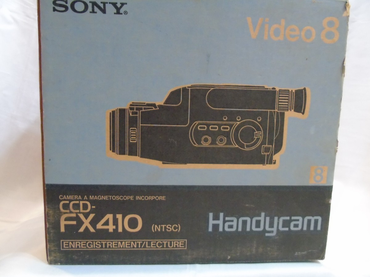 Sony CCD-FX410 Video-8 Handycam Video Recorder 10X zoom