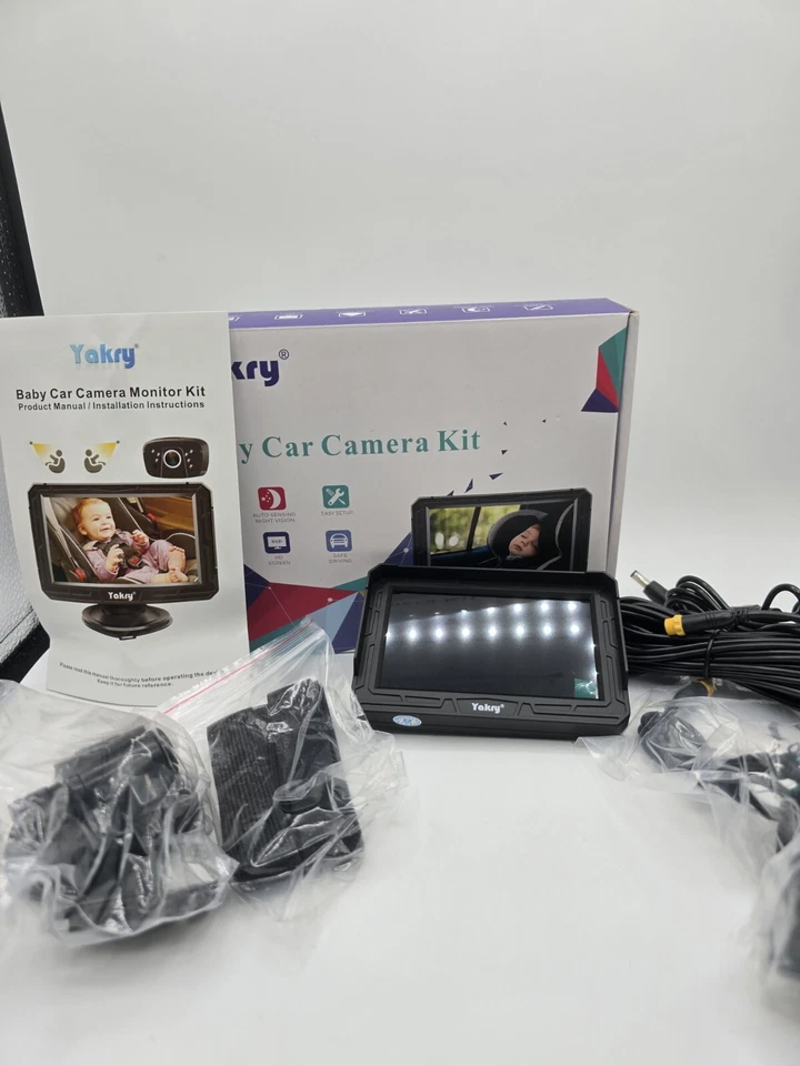 Yakry Baby Car Camera Monitor Kit - Brand New - Image 2 of 4