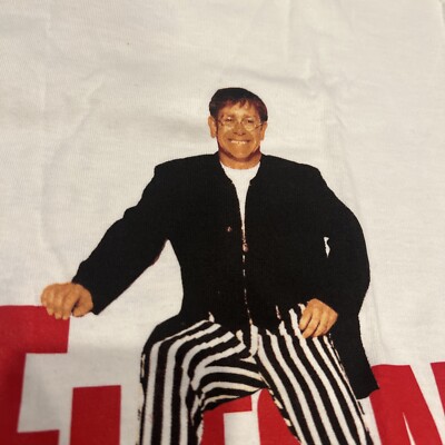 Vintage 98' Billy Joel Elton John Face To Face Tour T shirt Size L