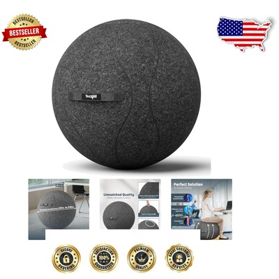 Comfortable 400lbs Capacity Yoga Ball Chair for Desk - Quick Assembly Included