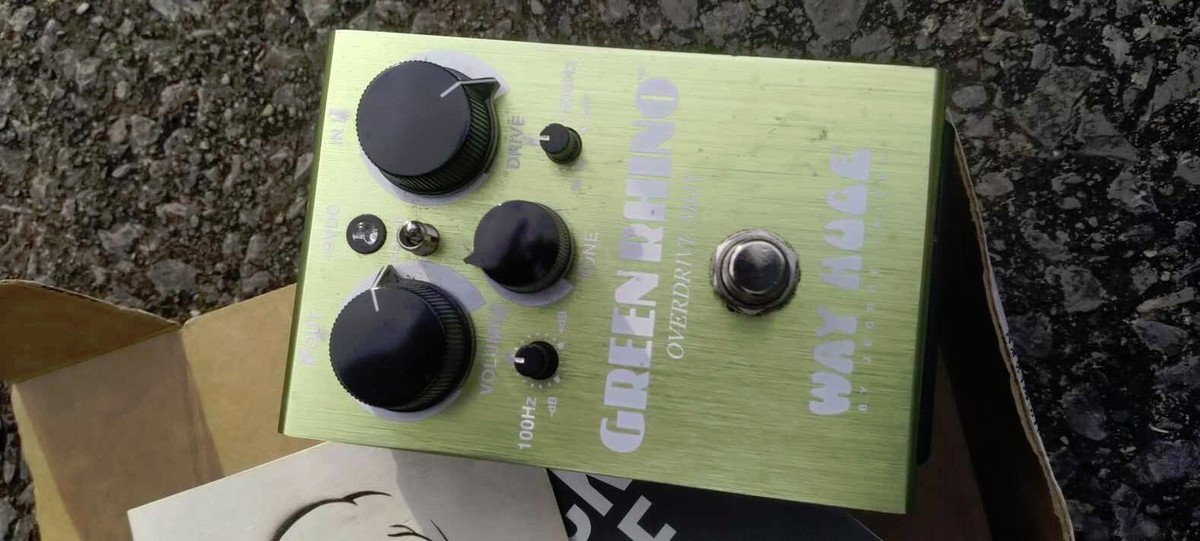 Way Huge Green Rhino Mark IV Overdrive Pedal | eBay