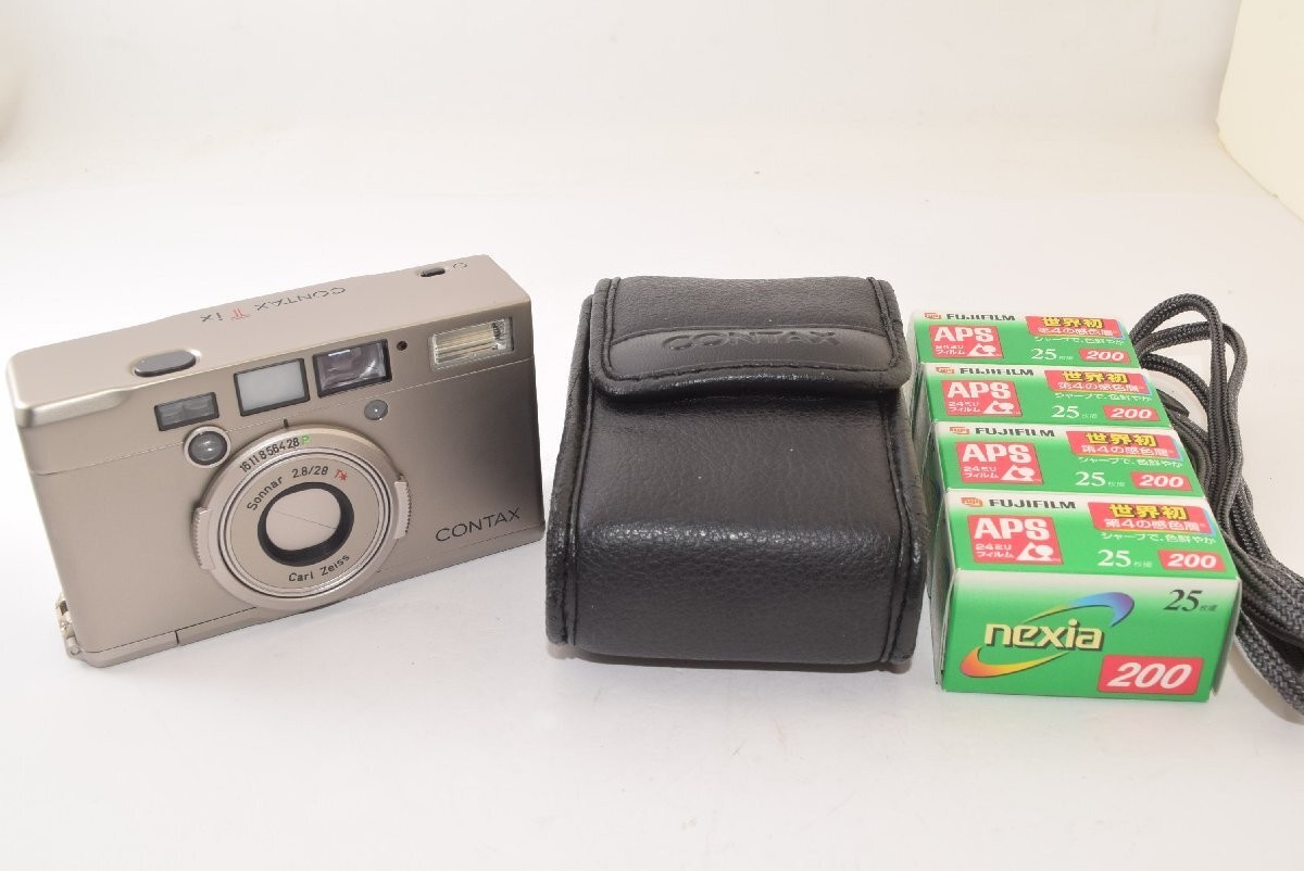 Contax Tix Sonnar 28Mm F2.8 T Compact Film Camera 2502014 | eBay Contax Tix Sonnar 28Mm F2.8 T Compact Film Camera 2502014 | eBay
