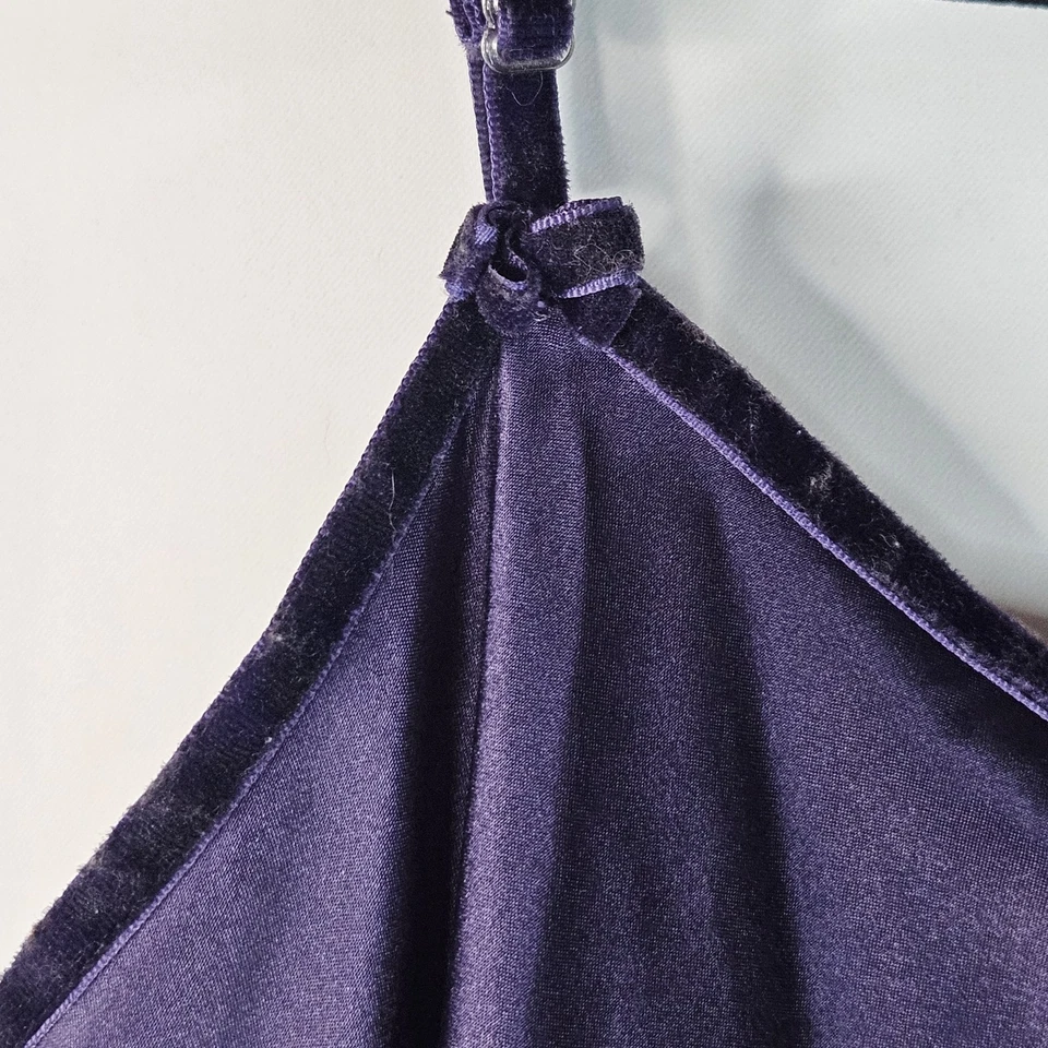 Lane Bryant Intimates Chemise Night Gown Sleep Slip Dress Purple Plus Size 18/20 - Image 3 of 4