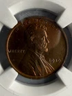 1919 1C Lincoln Cent NGC MS64RB - Great Coloring Fine Details