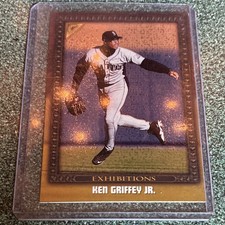 Topps Gallery Exhibitions Ken Griffey Jr Seattle Mariners #120 1998