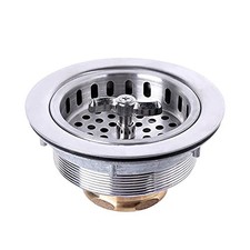 304 Stainless Steel Kitchen Sink Twist Lock Basket Twist lock Kitchen Drain