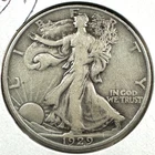 1929-D 50C Walking Liberty Half Dollar (89697)
