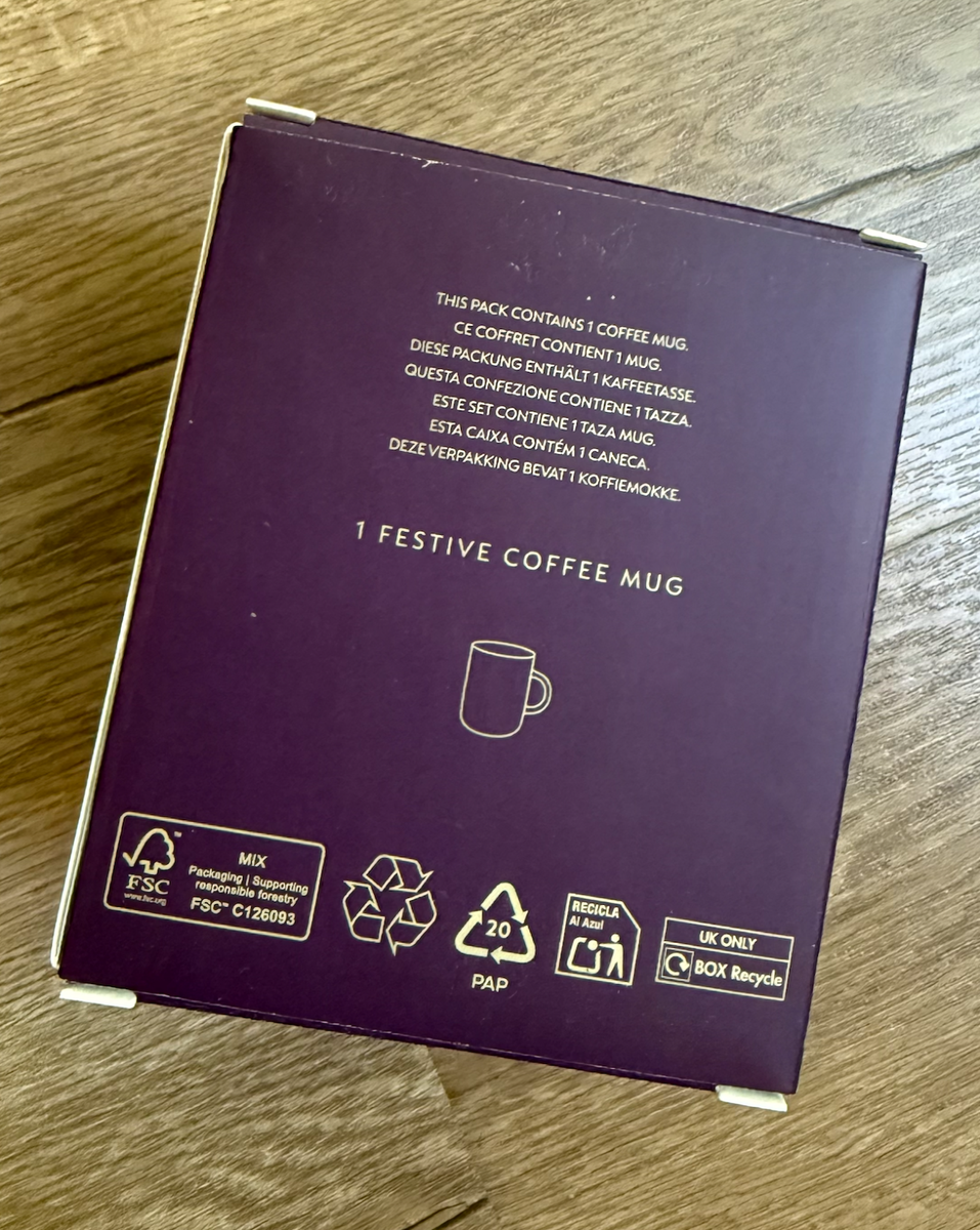 New Nespresso x Thandiwe Muriu Festive Coffee Mug – 2025 Limited