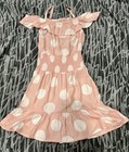 Pink And White Girls Summer Dress Size 6 — photo 3