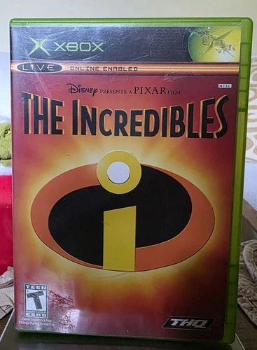 Disney Pixar's the Incredibles Xbox Original Microsoft 2004 Complete in Box