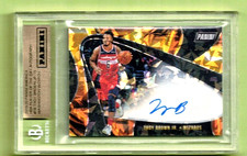 Troy Brown Jr Autograph 2019-20 Panini Player of Day #TB /15 BGS Slabbed SL157