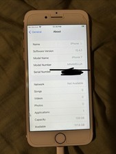 PRE-OWNED APPLE IPHONE 7 VERIZON WIRELESS 128 GB READ DESCRIPTION