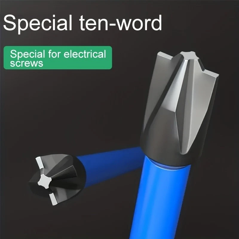 Electrician Phillips Screwdriver Bits - Magnetic S2 Steel for Electrical Repairs - Image 2 of 4