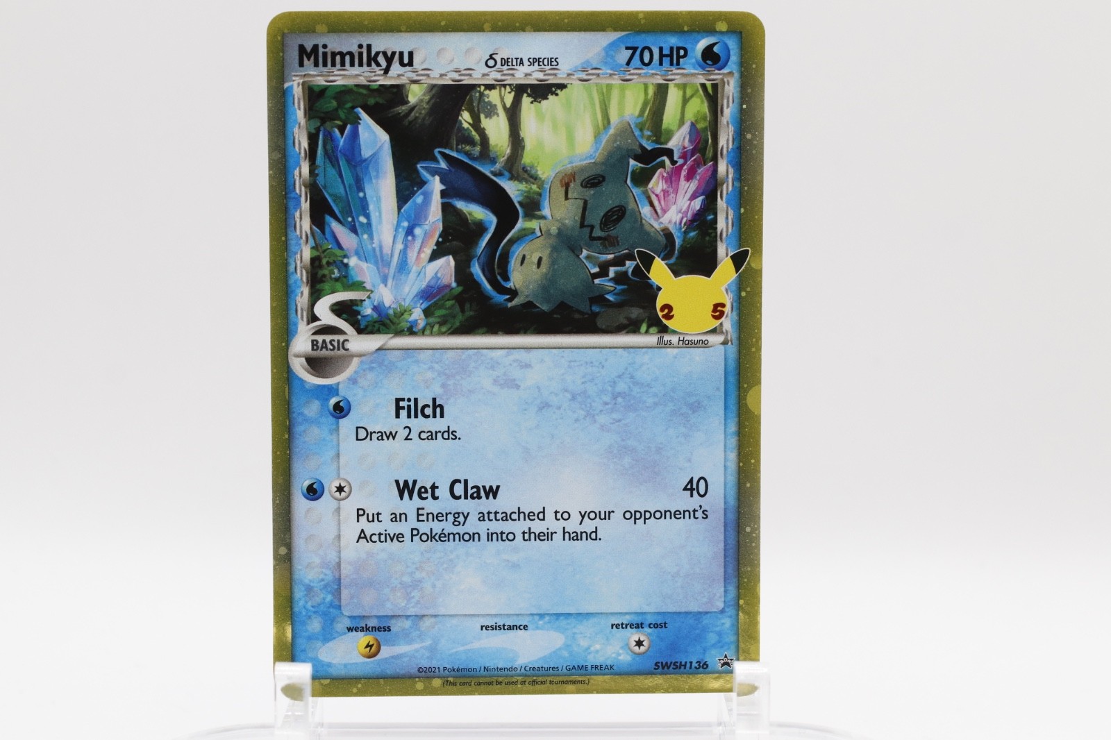 Mimikyu (Delta Species) SWSH136 SWSH: Sword & Shield Promo Cards Holo