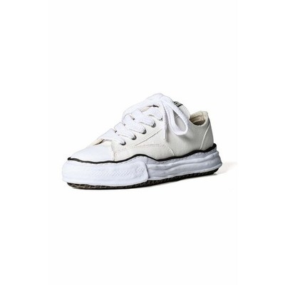 A01FW702 - weiß Maison MIHARA YASUHIRO PETERSON Original Sohle Canvas Low...