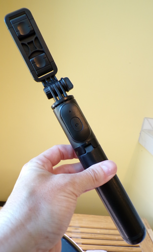 KzomKzoo Selfie Stick Mobile Phone Tripod Model Number Q01 Black - Picture 3 of 6