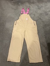 Ford Syd  s Garage By Dickies Khaki/Pink Overalls Adult Size 2XL