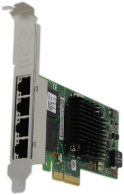 Dell Quad Port PCIe x4 Gigabit Ethernet Netzwerk Adapter 00NWK2 Full Profile