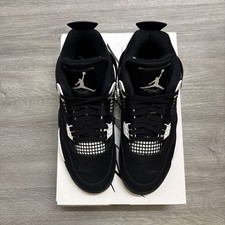 Air Jordan 4 Retro white thunder UK 7 "NUOVO DI ZECCA"