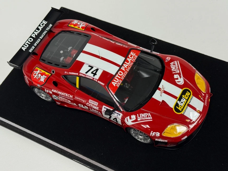 1/24 Garage 43 Laurent Tay Tamiya Model of Ferrari 360 2002 24 LeMans  ABG192 - Image 2 of 4