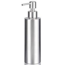 Stainless Steel Countertop Soap Dispenser, Rust Proof, 11.8 Oz, Kitchen