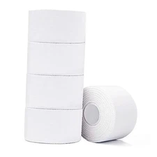 Athletic Tape,5 Pack White Sports Tape,Very Athletic Tape White(cotton)-5 Rolls