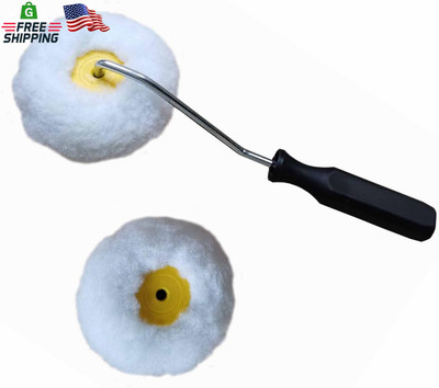 Corner Edger Paint Roller for Drywall Mud and Paint Application,Corner Roller Ki