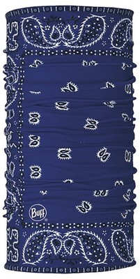 Buff 119454787 CoolNet UV+ Multifunctional Headwear Neck Gaiter Navy Paisley