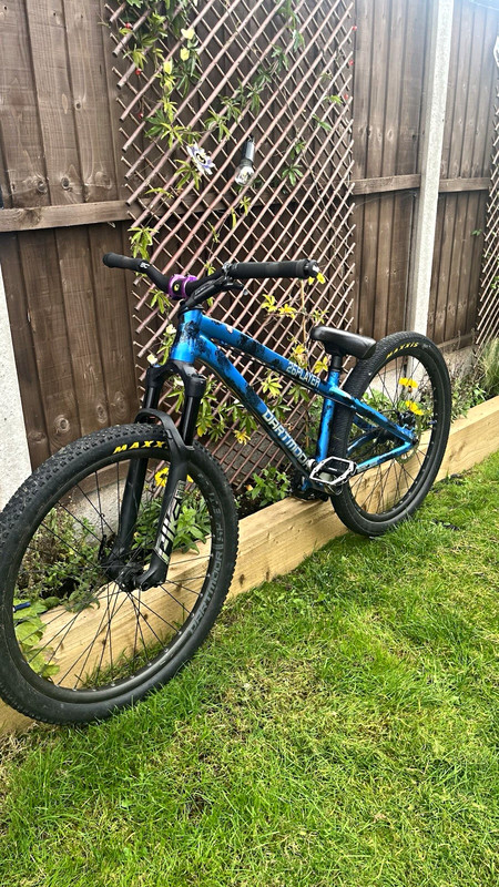 Dartmoor 26Player 26in Dirt Jumper Front Suspension Mech Disc Blue/Black