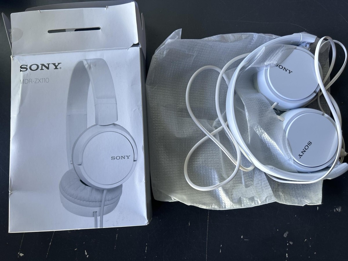 SONY - TOSHI Sony ZX Series Wired On Ear Headphones - Black (MDR-ZX110