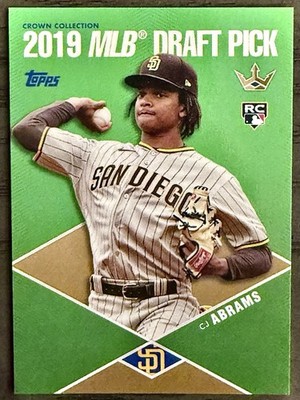 2022 Topps X Bobby Witt Jr. Crown Collection - CJ Abrams (RC)