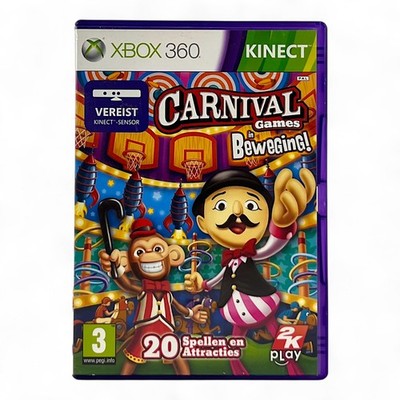 Microsoft Xbox 360 - Carnival Games in Action / In Beweging! NLD mit OVP